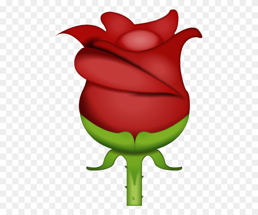 479x640 Скачать Роза Emoji Image In Png Emoji Island - Png Images Download