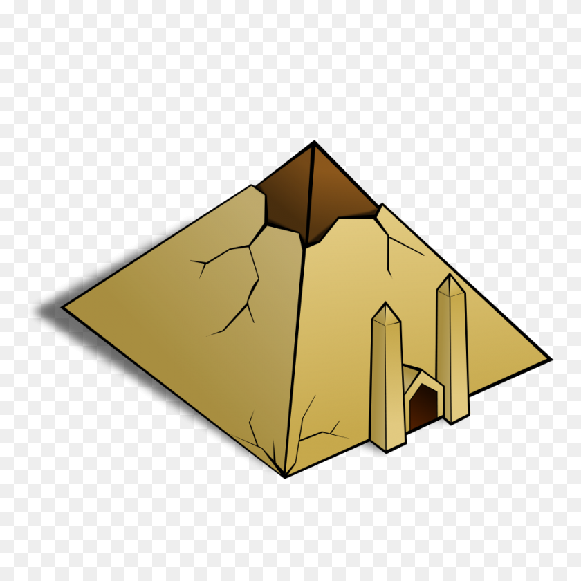 900x900 Скачать Рпг Символы Карты Пирамида Клипарт - Пирамида Png