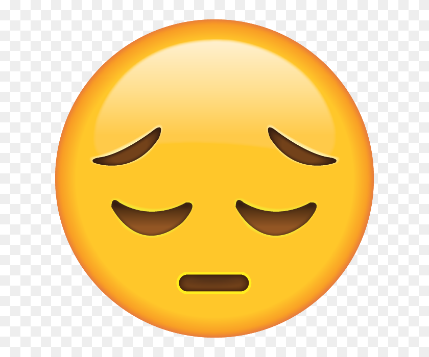 640x640 Download Sad Emoji Icon In Png Emoji Island - Smiley Emoji PNG