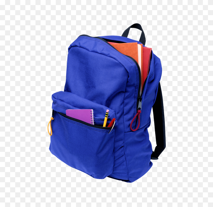 Clipart School Backpack Bag PNG Image