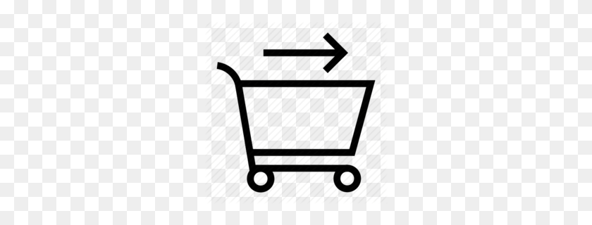 260x260 Download Shopping Clipart Shopping Cart Retail - Food Cart Clipart