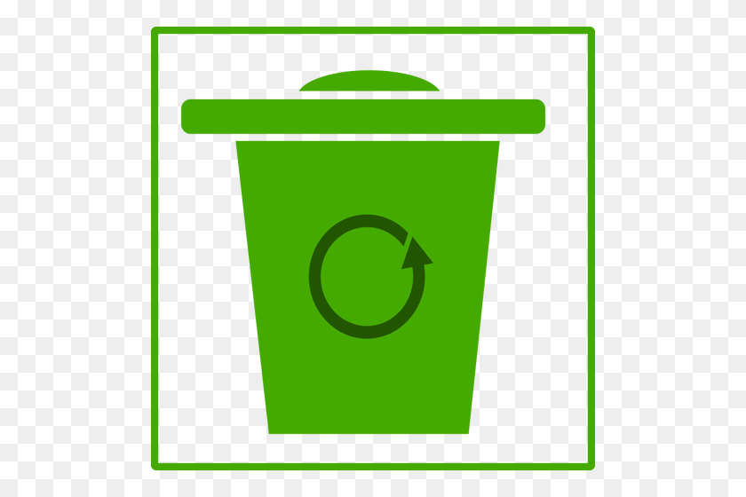 500x500 Download Simbol Sampah Clipart Rubbish Bins Waste Paper Baskets - Bin Clipart