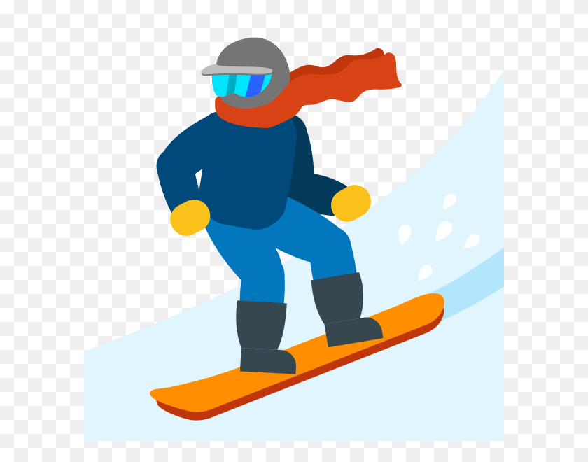 600x600 Download Ski Emoji Png Clipart Skiing Snowboarding Clip Art - Ski Clipart