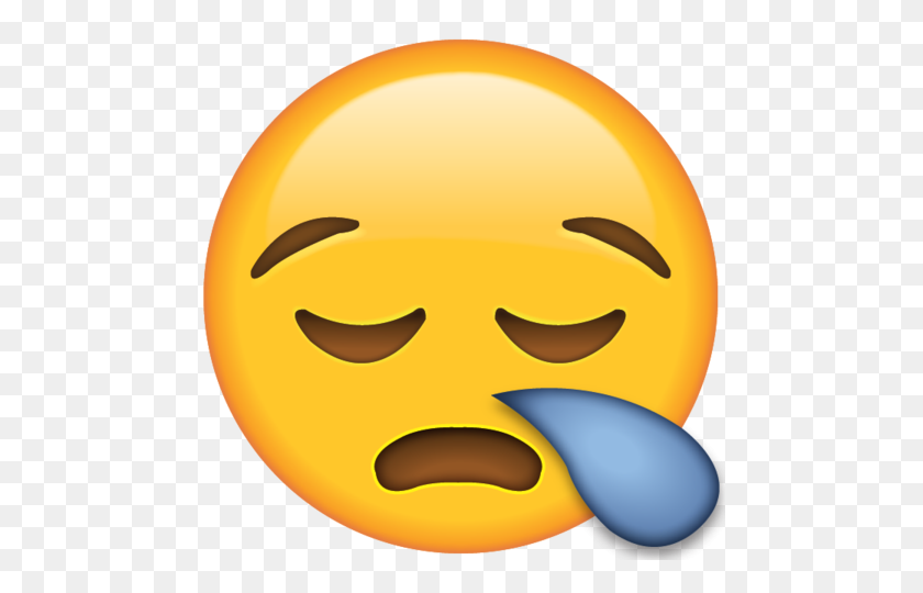 480x480 Download Sleeping With Snoring Emoji Icon Seni - Sleeping Emoji PNG