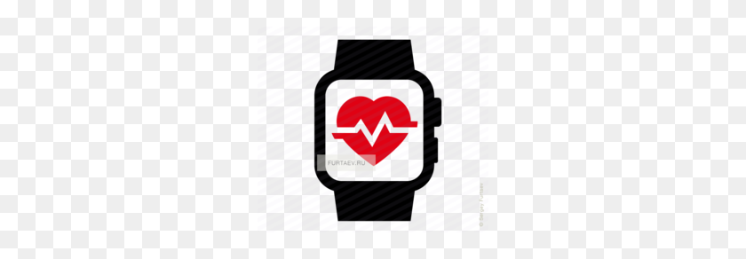 260x232 Скачать Смарт-Часы Пульс Значок Клипарт Частота Сердечных Сокращений Картинки - Умный Клипарт