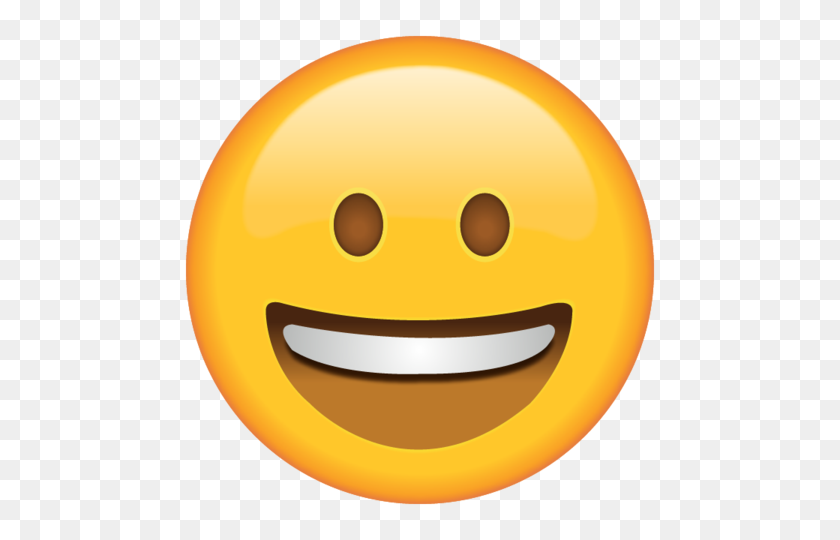 480x480 Download Smiling Face Emoji Icon Emoji Island - Smiley Face Emoji PNG