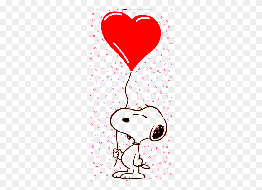 260x551 Download Snoopy Love Png Clipart Snoopy Charlie Brown Woodstock - Charlie Brown Clip Art