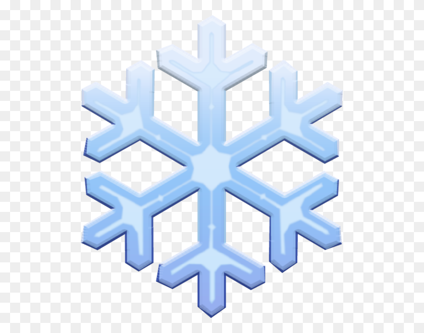 519x600 Скачать Снежинка Emoji Image In Png Emoji Island - Холодный Png
