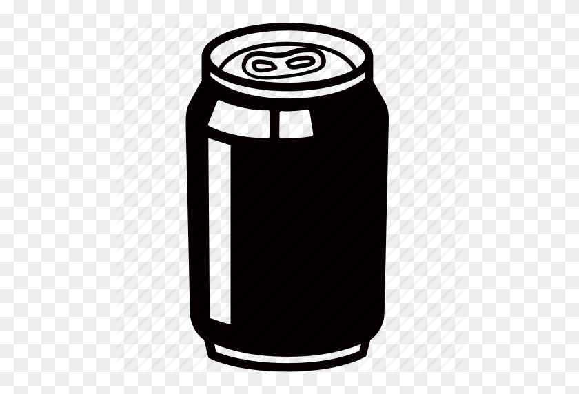 512x512 Download Soda Can Icon Clipart Fizzy Drinks Beer Energy Drink - Beer Can Clipart