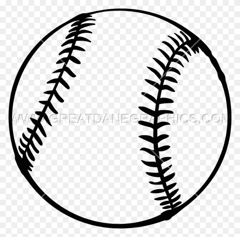 825x816 Download Softball Black And White Clipart Softball Baseball Clip - Softball Ball Clipart
