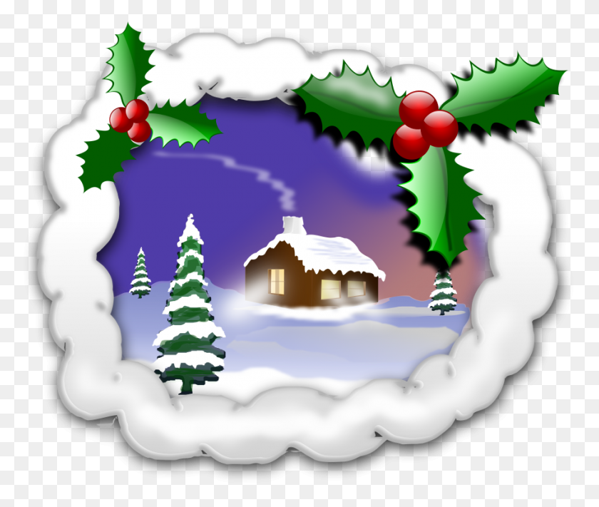 900x752 Download Some Christmas Clip Art Clipart - Christmas Vector Clipart