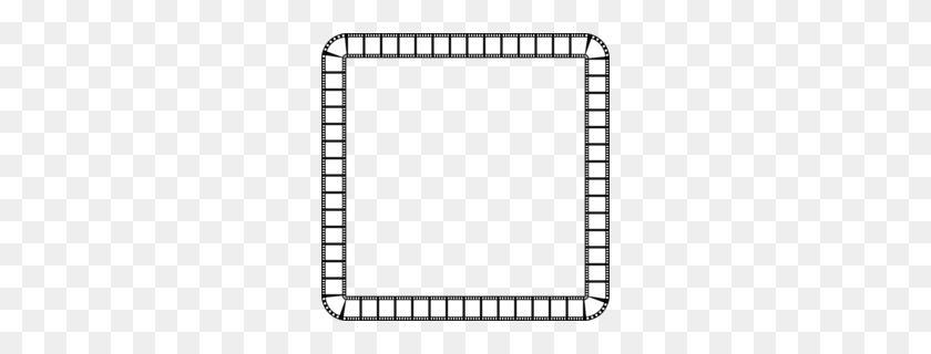 260x260 Download Square Film Frame Png Clipart Photographic Film Borders - Victorian Frame Clipart