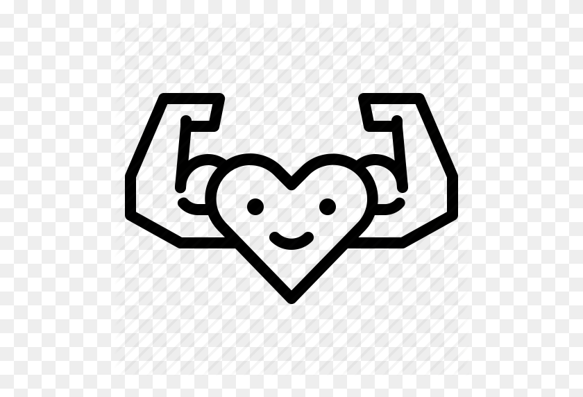 512x512 Descargar Strong Heart Icon Clipart Reval Sport Sports Waterpark - Water Park Clipart