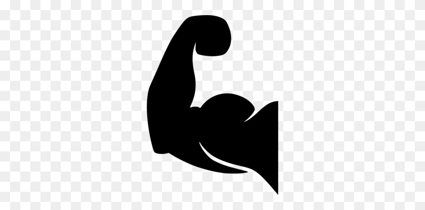 260x356 Download Strong Icon Clipart Computer Icons Clip Art Muscle - Black Fist Clipart
