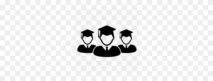 260x260 Download Student Clipart Graduation Ceremony Student Education - Diploma Clipart Black And White