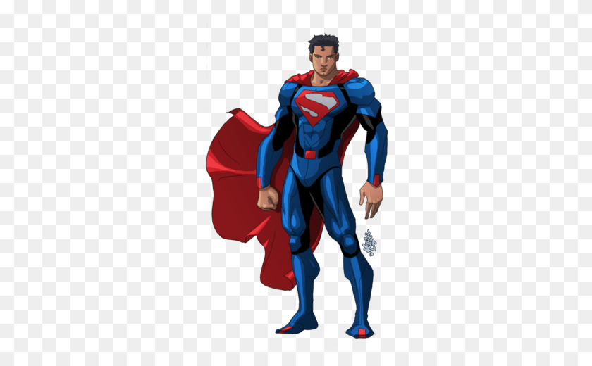 260x460 Скачать Клипарт Редизайн Супермена Бэтмен Против Супермена Рассвет - Фигурка Клипарт