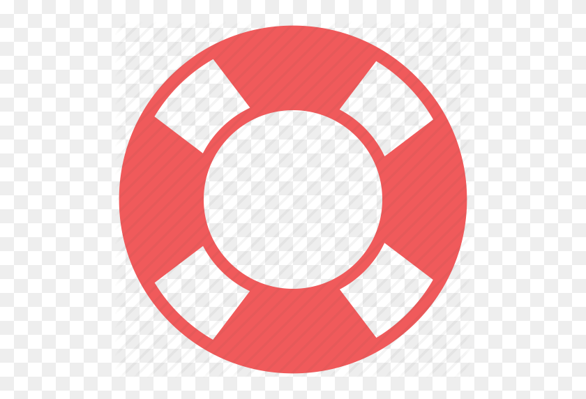 512x512 Download Swimming Tube Vector Clipart Lifebuoy Clip Art Circle - Lifesaver Clipart
