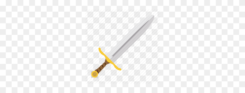 260x260 Download Sword Cartoon Png Clipart Sword Clip Art Sword Clipart - Crossed Swords PNG