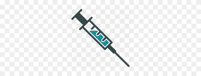 260x260 Download Syringe Clip Art Clipart Syringe Hypodermic Needle Clip - Sewing Needle Clipart