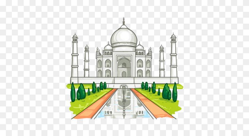 400x400 Download Taj Mahal Free Png Transparent Image And Clipart - Taj Mahal Clipart