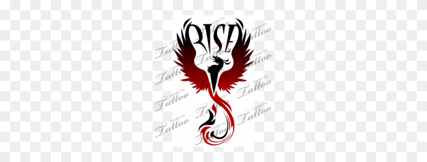 260x260 Descargar Diseños De Tatuaje De Phoenix Rising Clipart Tattoo Phoenix - Phoenix Bird Clipart