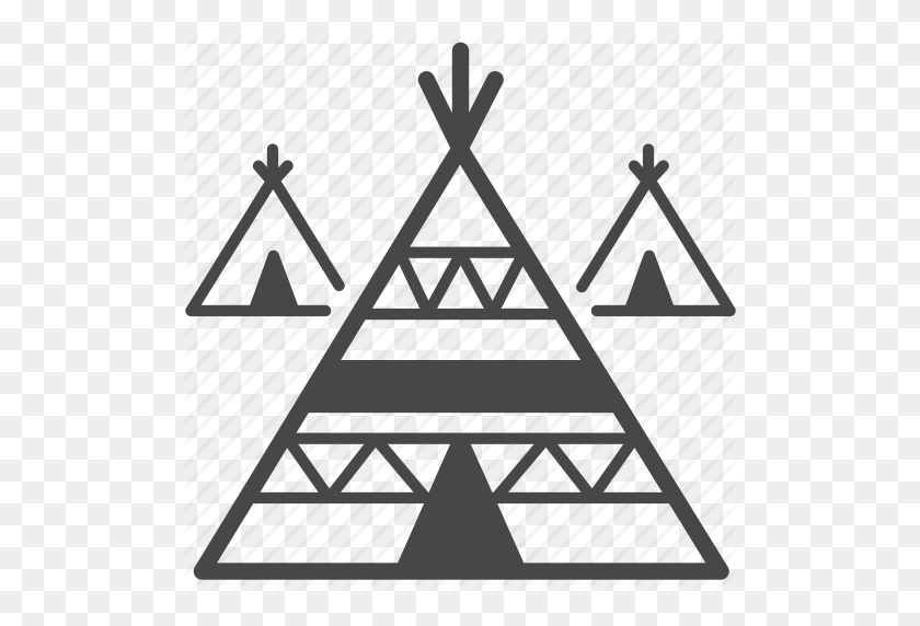512x512 Download Teepee Clipart Tipi Clip Art Tent, Illustration - Teepee Clipart Free