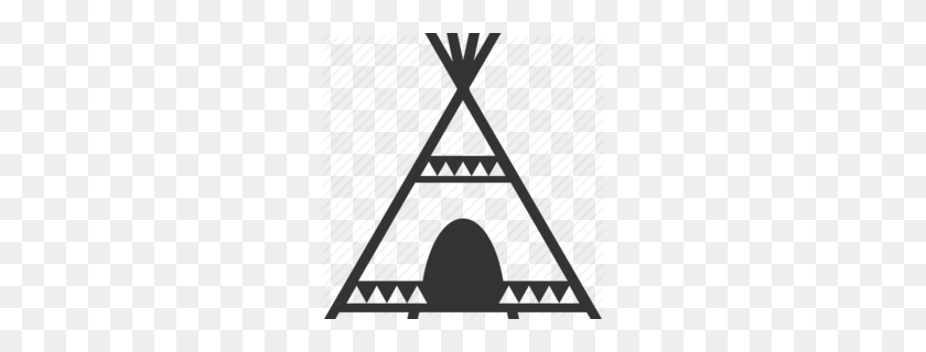 260x260 Download Teepee Clipart Tipi Wigwam Clip Art - Indian Teepee Clipart