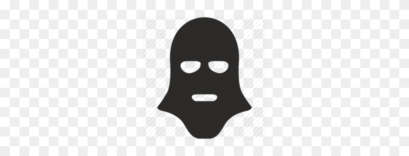 260x260 Download Terrorist Mask Clipart Mask Balaclava - Gas Mask Clipart
