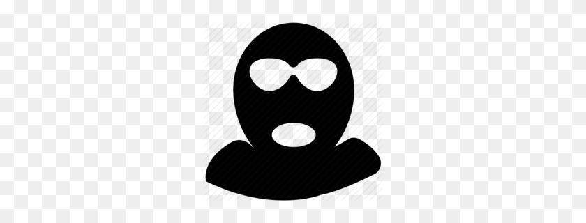 260x260 Descargar Máscara De Terrorista Png Clipart Máscara Clipart - Máscara De Guy Fawkes Png