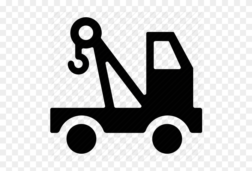512x512 Descargar The Noun Project Clipart Car Tow Truck Clipart Car - Sustantivo Clipart