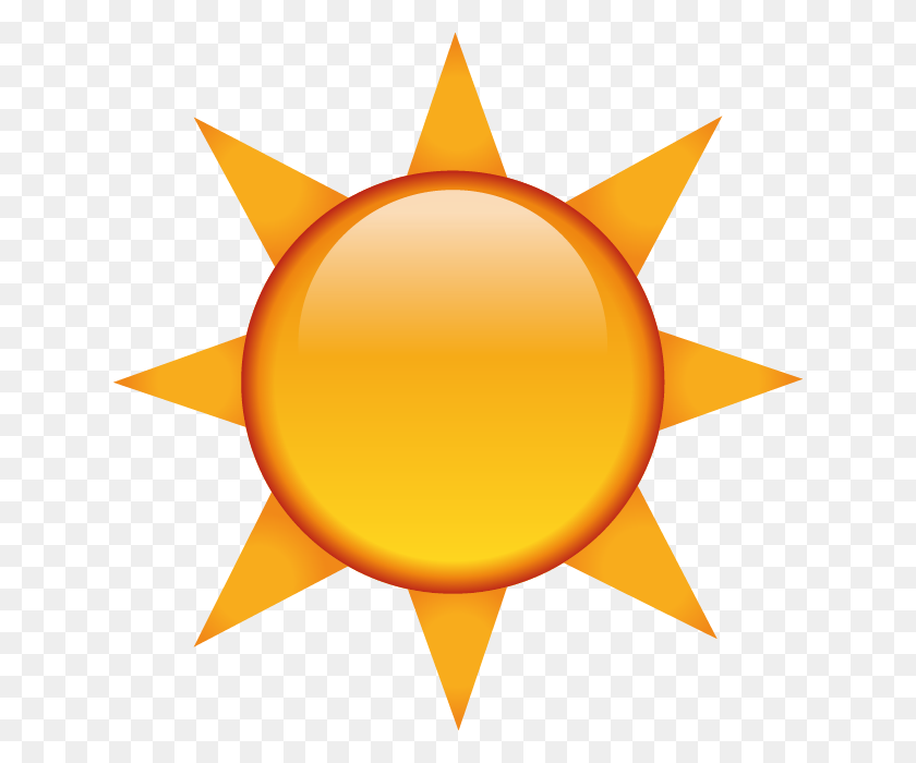 640x640 Download The Sun Emoji Emoji Island - Sun Emoji PNG