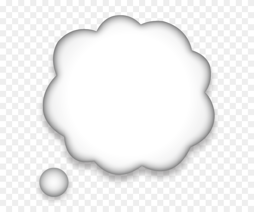 640x640 Download Thought Speech Bubble Emoji Emoji Island - Thinking Cloud PNG