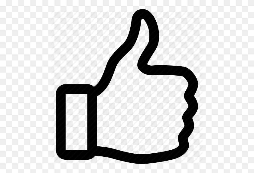512x512 Descargar Thumbs Up Line Icon Clipart Thumbs Sign Clipart Text - Hands Up Clipart