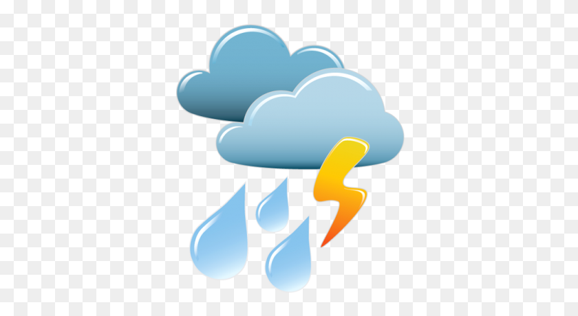 400x400 Download Thunderstorm Free Png Transparent Image And Clipart - Thunder And Lightning Clipart