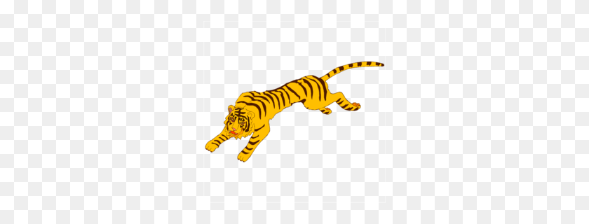 260x260 Download Tiger Running Clipart Tiger Clip Art Tiger - Cat Running Clipart