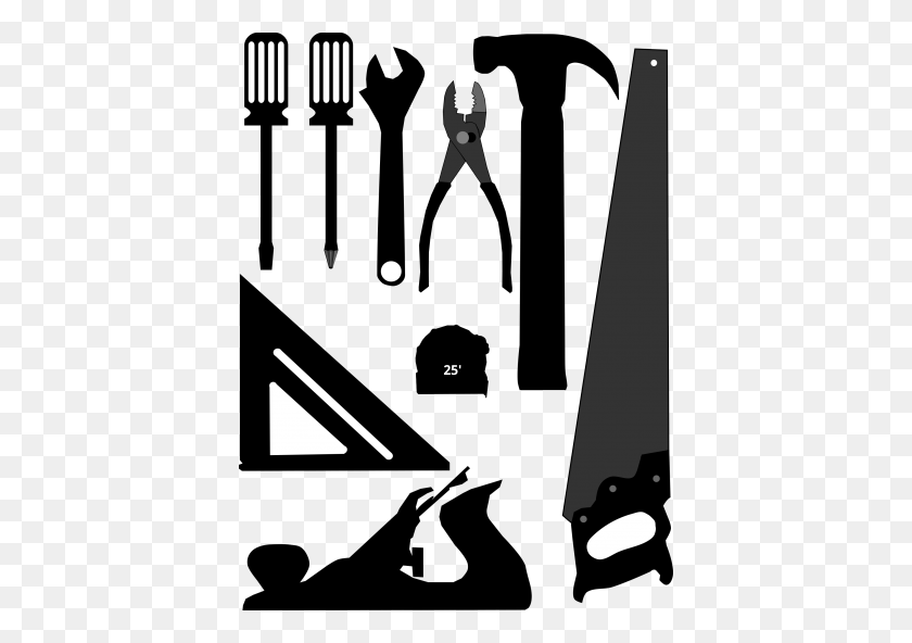 400x532 Download Tool Free Png Transparent Image And Clipart - Carpenter Tools Clipart