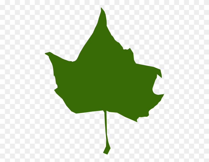 480x594 Download Torn Maple Leaf Dark Green Clipart - Torn PNG