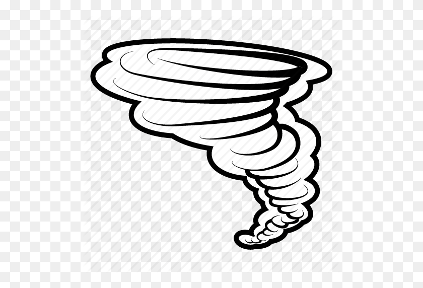 512x512 Download Tornado Weather Drawing Clipart Tornado Drawing Clip Art - Tornado PNG