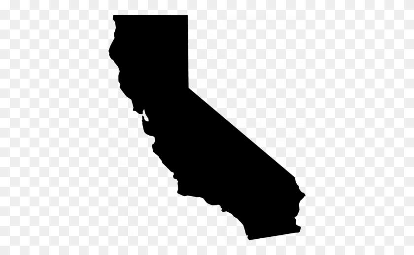 400x459 Download Transparent California Free Png Transparent Image And Clipart - California Outline Clipart