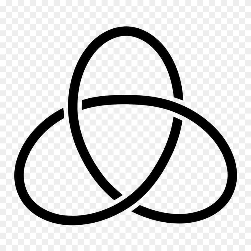 900x900 Download Trefoil Knot Clipart Trefoil Knot Knot Theory - Knot Clipart