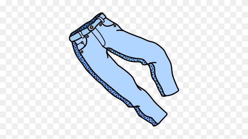 400x413 Download Trouser Free Png Transparent Image And Clipart - Denim Clipart