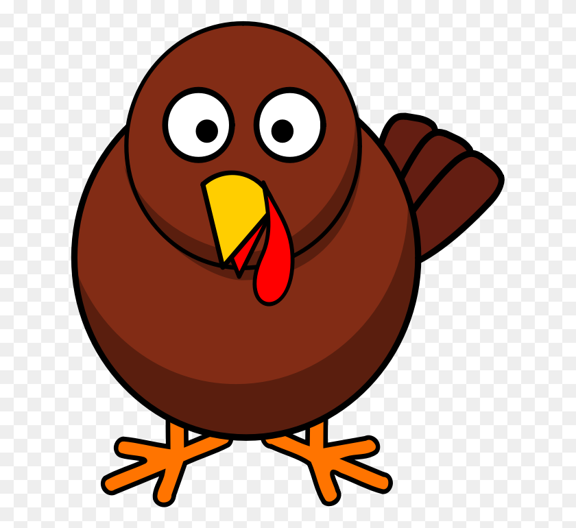 633x710 Download Turkey Clip Art Free Clipart Of Turkeys More! - Running Turkey Clipart
