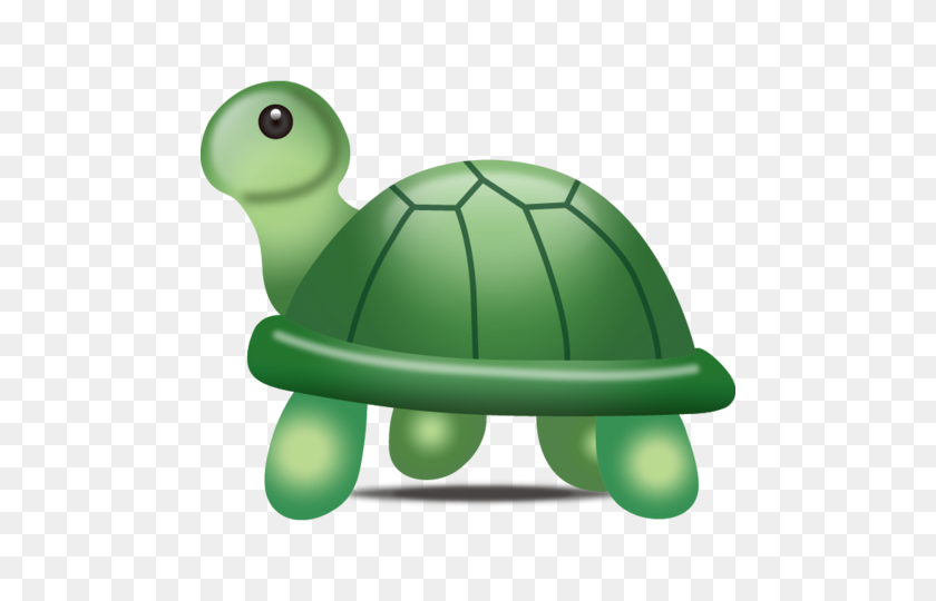 480x480 Download Turtle Emoji Icon Emoji Island - Turtle Clipart PNG