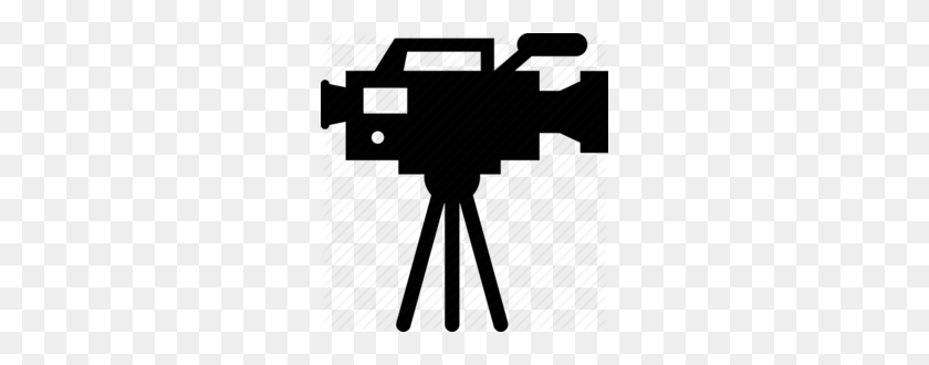 260x270 Download Tv Camera Icon Clipart Photographic Film Video Cameras - Film Projector Clipart