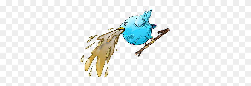300x230 Descargar Twitter Clipart - Twitter Bird Png