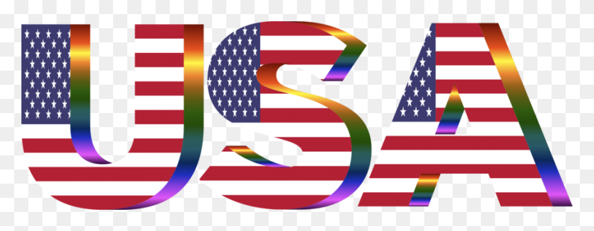 900x309 Descargar Usa La Tipografía De La Bandera De Cobre Clipart De Estados Unidos - Día De La Bandera Clipart