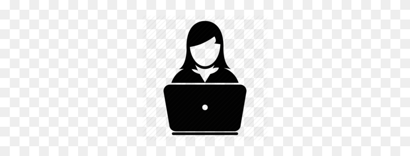 260x260 Download User Icon Woman Clipart Computer Icons User User - Working Woman Clipart