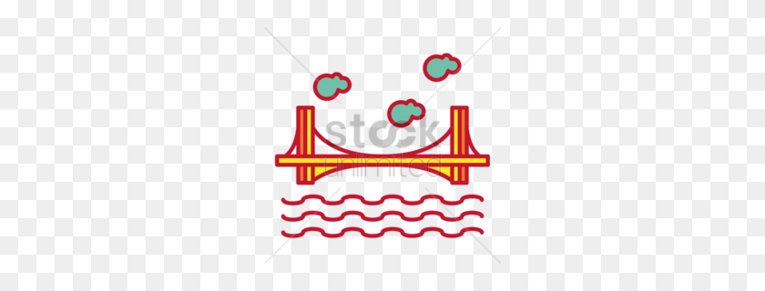 260x260 Скачать Клипарт Венецианский Мост Мост Риальто Гондола Картинки - Венеция Клипарт