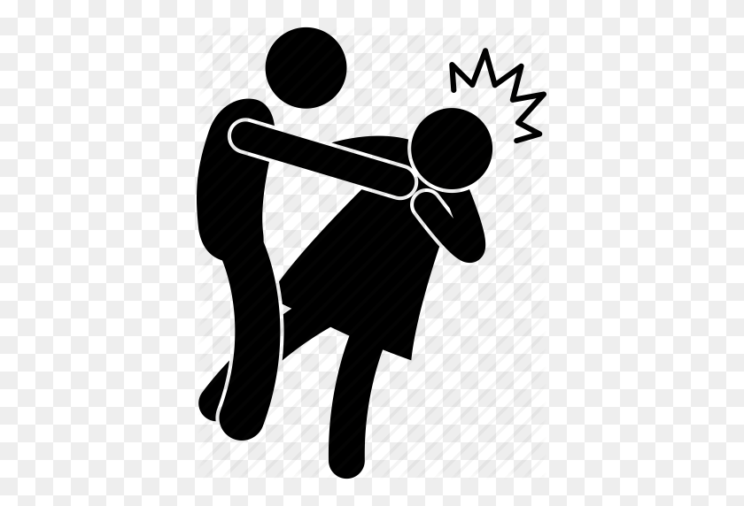 395x512 Download Violence Icon Clipart Domestic Violence Child Abuse - Husband Clipart