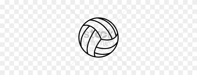 260x260 Download Volleyball Vector Clipart Volleyball Clip Art - Volley Clipart